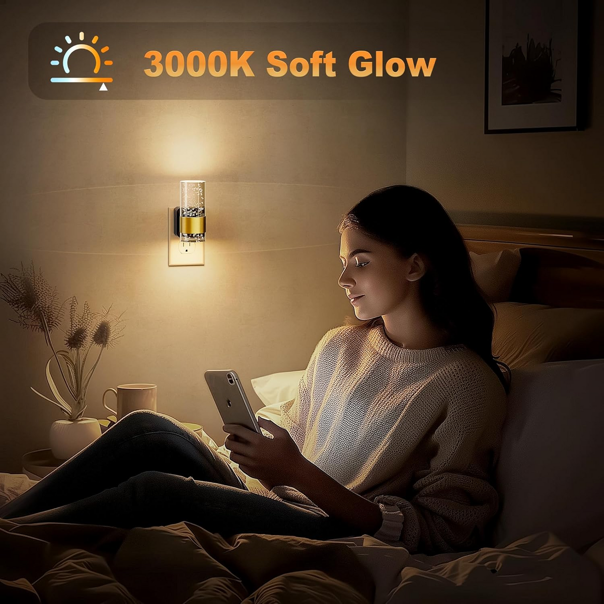 British Standard Dimmable Sensor Night Light