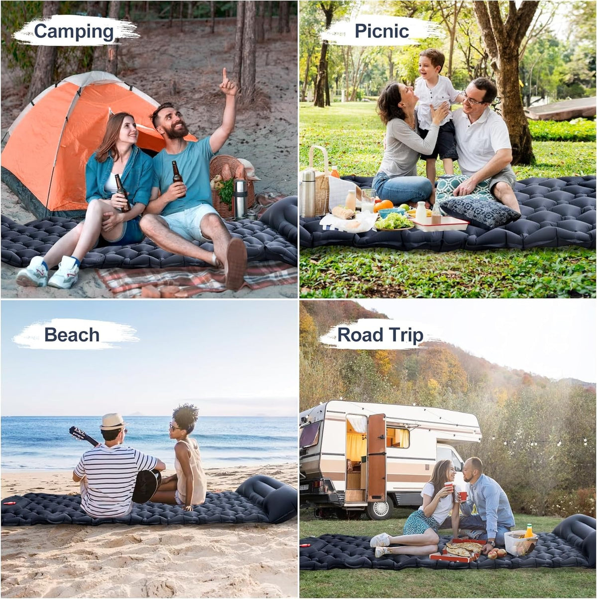 Ultralight Inflatable Camping Sleeping Pad – Travel Air Mattress