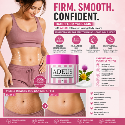 ADEUS Intensive Firming Cellulite & Stretch Mark Cream