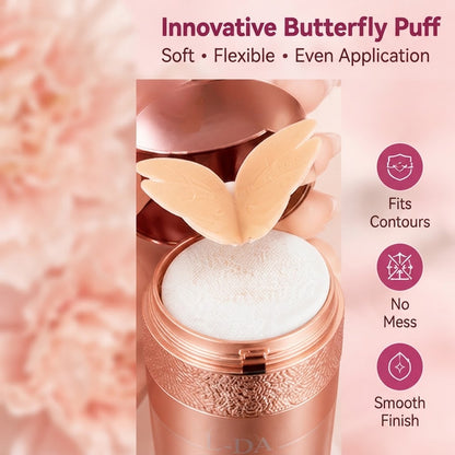 Butterfly Puff Air Cushion Foundation – Waterproof Matte BB Cream