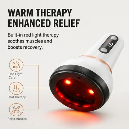 9-Speed Electric Cupping Massager – Rechargeable Body Scraping & Massage Tool