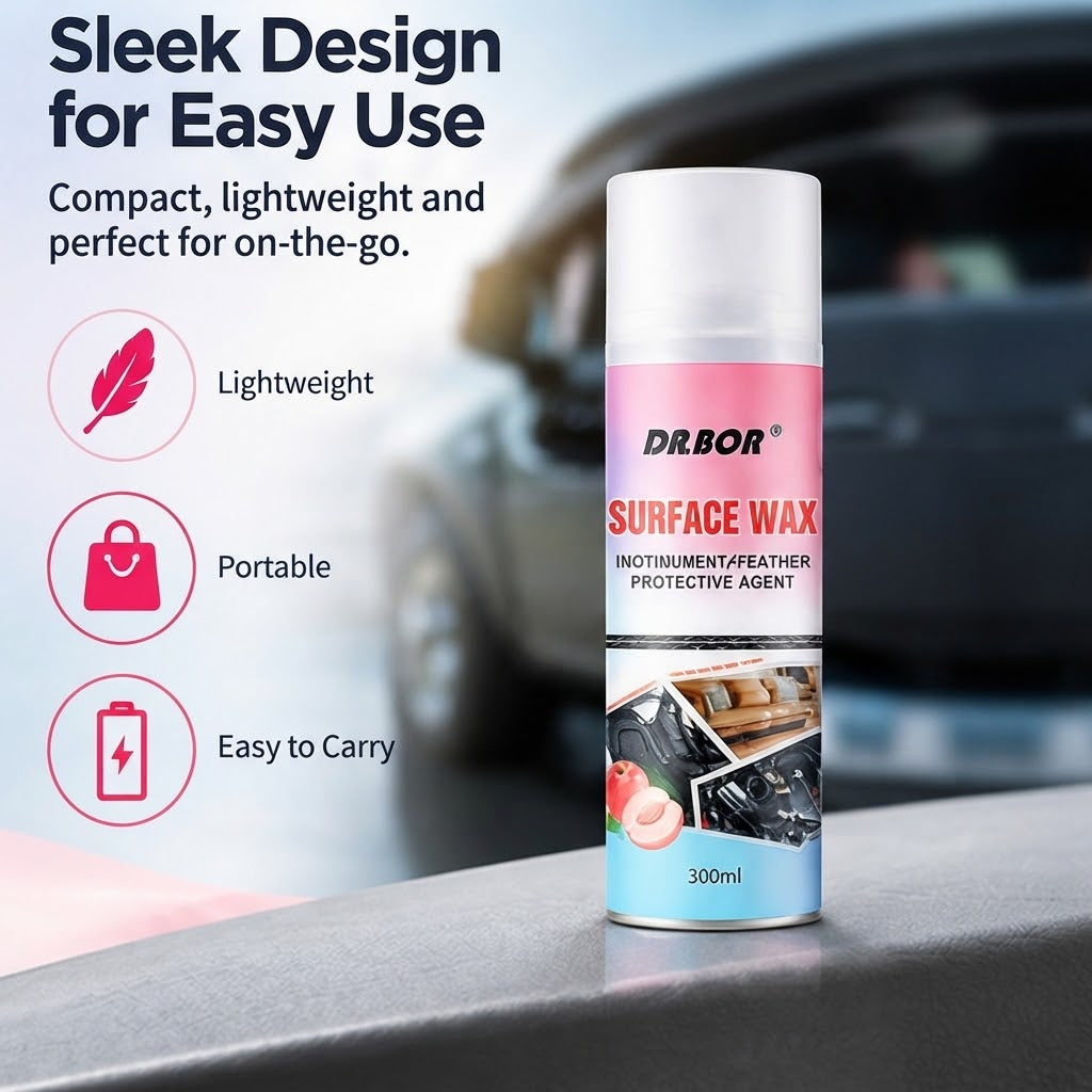 Car Dashboard Restorer – Matte Interior Vinyl Protectant & Cleaning Spray