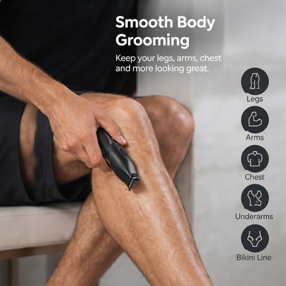 Cordless Hummingbird Body Hair Trimmer – USB Rechargeable Electric Clipper