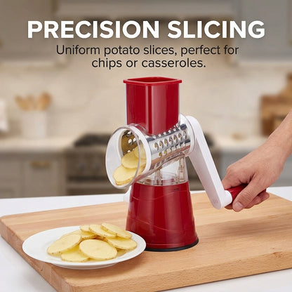 Stainless Steel Multifunction Vegetable Cutter – Handheld Food Slicer & Kitchen Chopper Tool