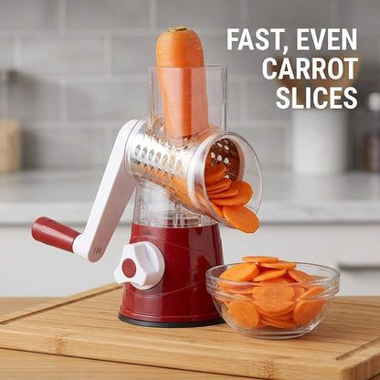 Stainless Steel Multifunction Vegetable Cutter – Handheld Food Slicer & Kitchen Chopper Tool