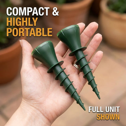 Solar Mole & Snake Repellent – IP65 Waterproof Garden Pest Control Stake