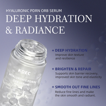 KOEC Hyaluronic PDRN Serum – 30,000 PPM Deep Hydration & Firming Care
