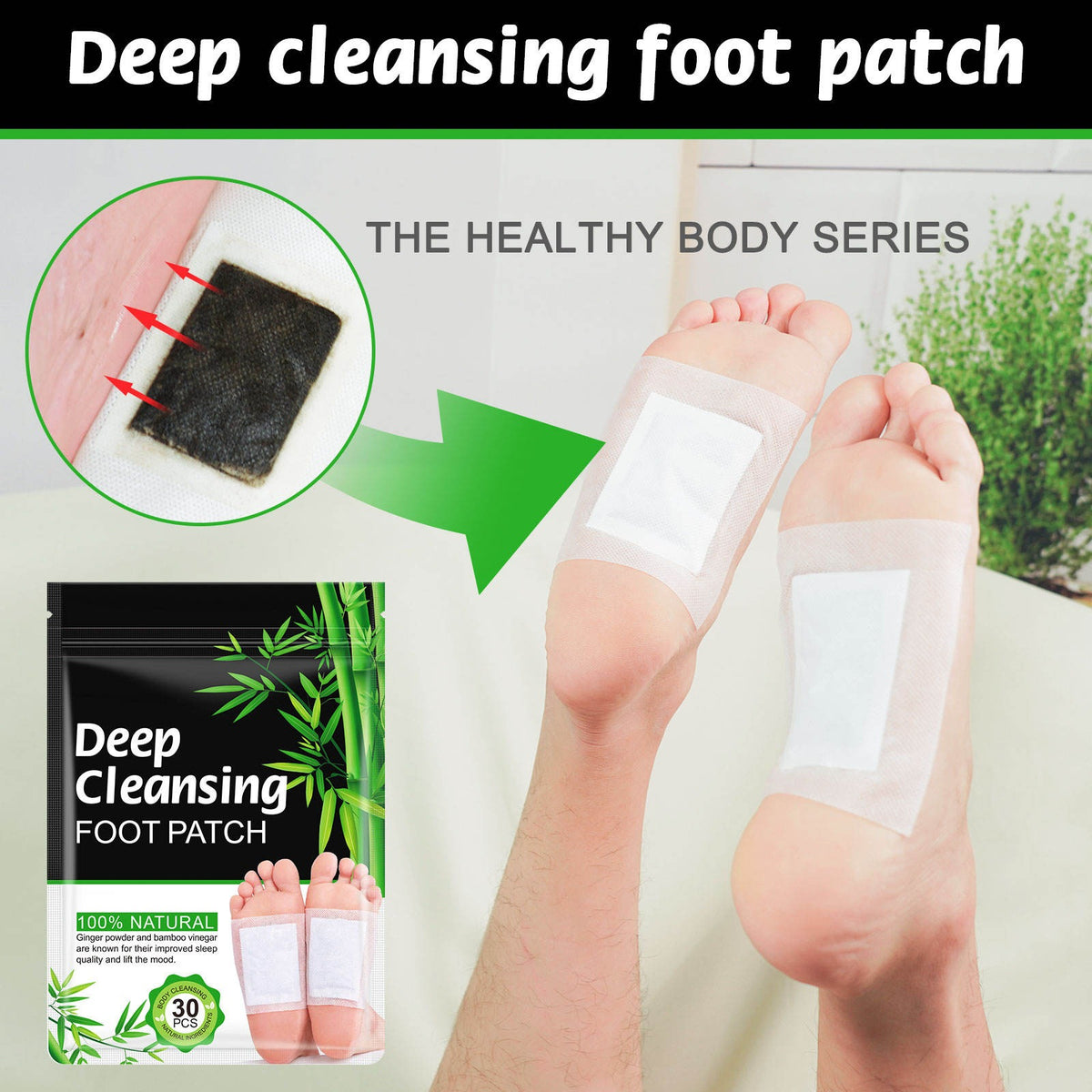 Anti-Fatigue Sleep Foot Patch – Relax, Detox & Wake Refreshed