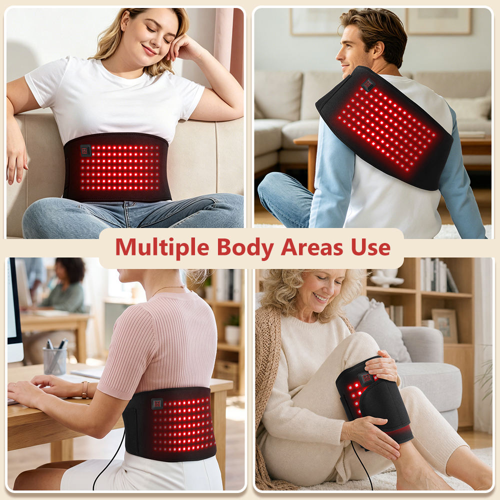 Therapy Waist Belt™ – 2-in-1 Heating & Red Light Therapy for Waist & Back