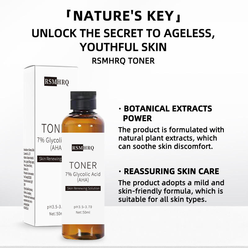 7% Glycolic Acid Acne Toner – Exfoliating, Pore-Clearing & Oil-Control Face Treatment