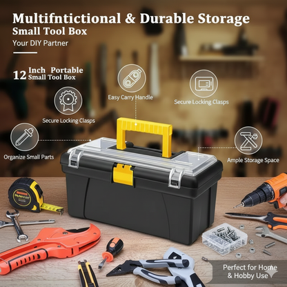 Portable Tool Box with Handle