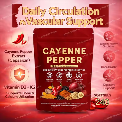 Pepper Gummies with Hawthorn, Beetroot & Turmeric – Gummies with Vitamins D3 & K2