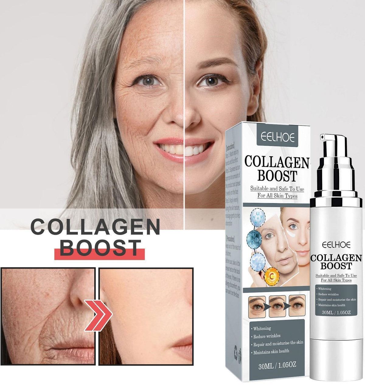 EELHOE™ COLLAGEN BOOST ANTI-AGING SERUM