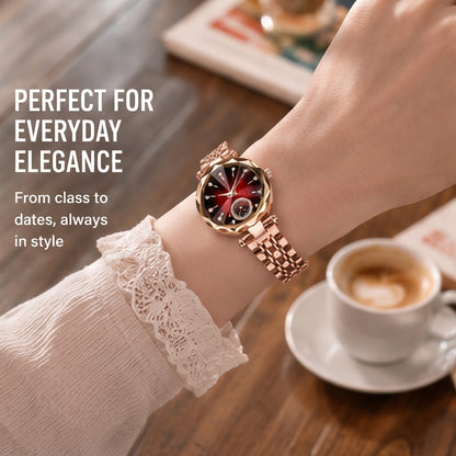 Girls' Starry Sky Watch – Korean Style Alloy Fashion Accessories