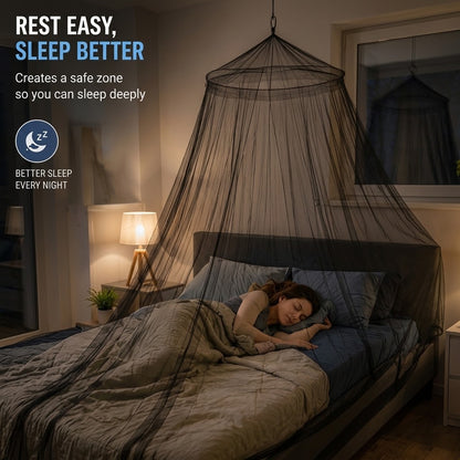 Mosquito Net Bed Canopy – Dome Bed Tent for Peaceful Sleep