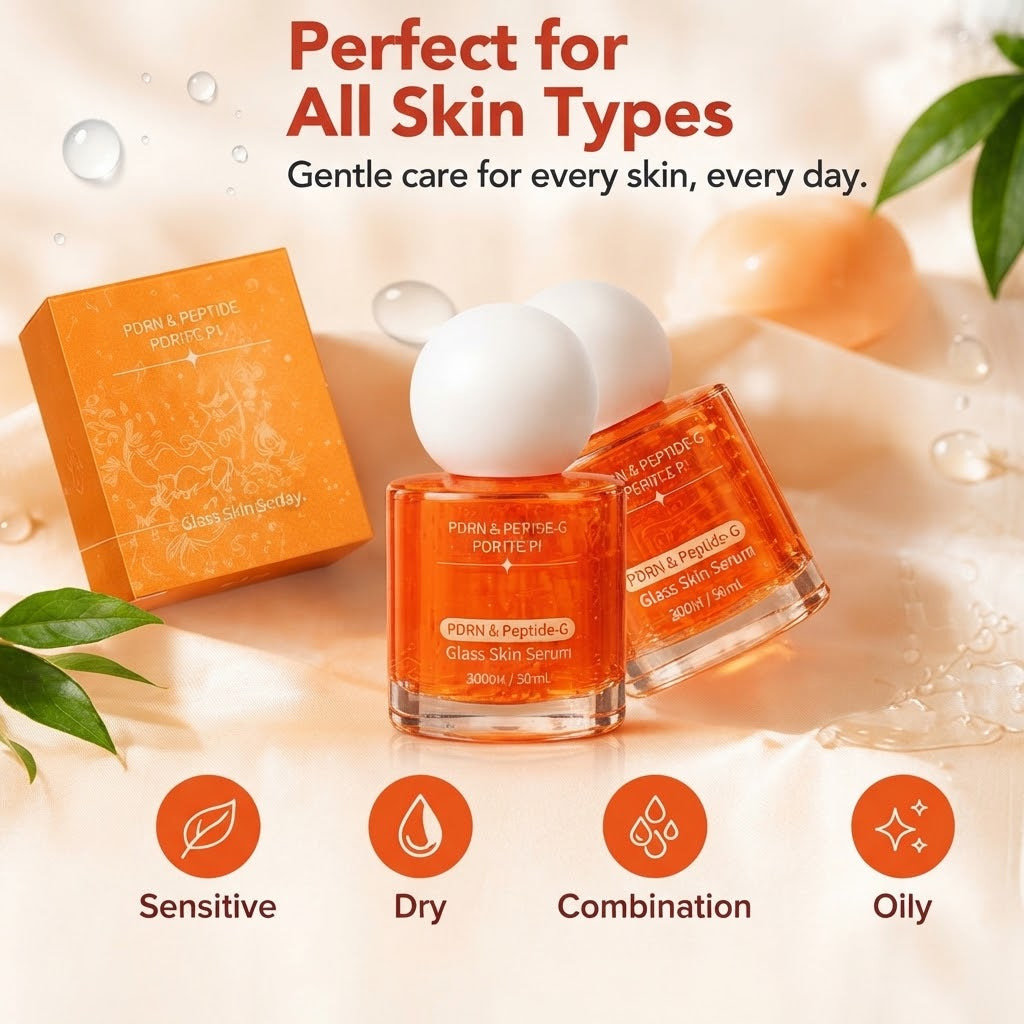Hydrating Radiance Facial Serum – 30ml Brightening & Smoothing Skincare