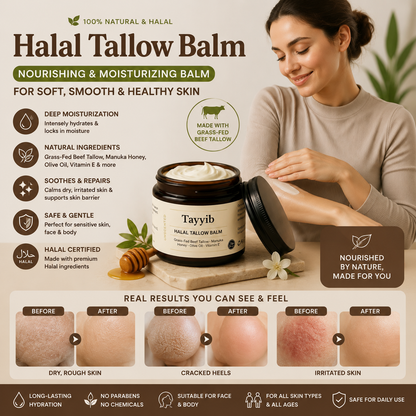 Halal Tallow Balm – Nourishing Moisturizer for Skin