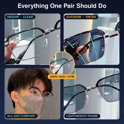 Photochromic Sunglasses – Light-Adaptive Lenses for Indoors & Outdoors