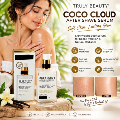 Truly Beauty Coco Cloud Body Essence Oil Lightweight Body Serum