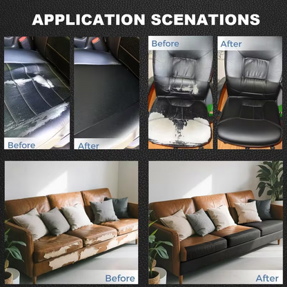 Self-Adhesive Leather Repair Patch Waterproof for Sofa & Furniture