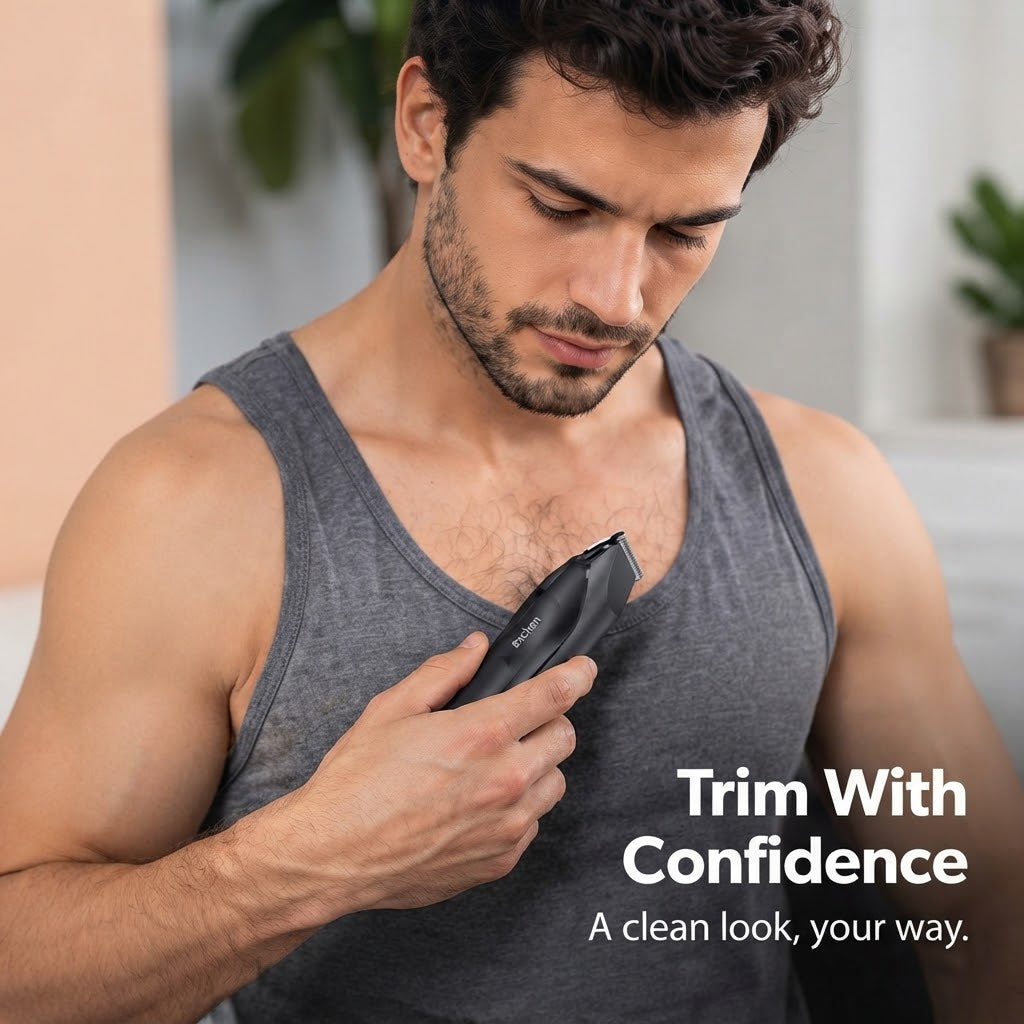 Cordless Hummingbird Body Hair Trimmer – USB Rechargeable Electric Clipper