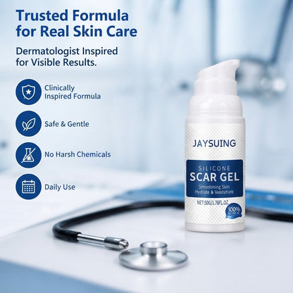 Silicone Scar Smoothing & Skin Repair Care for Scar Appearance