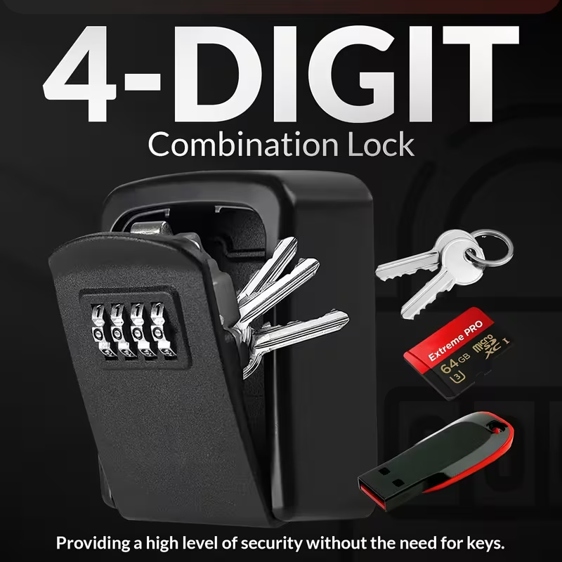 Password Lock Box with Combination Password