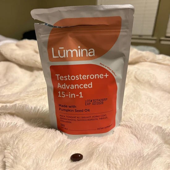 Testosterone+ Advanced 15-in-1 Support Softgels
