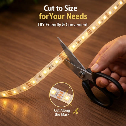High-Brightness LED Strip Light – IP65 Waterproof Flexible Light Bar