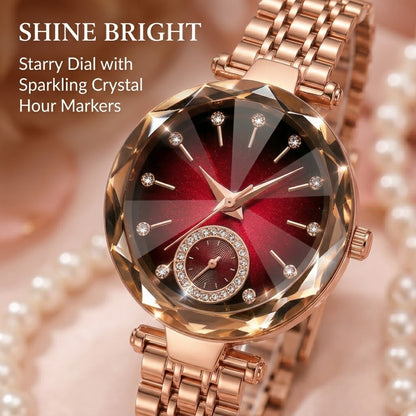 Girls' Starry Sky Watch – Korean Style Alloy Fashion Accessories