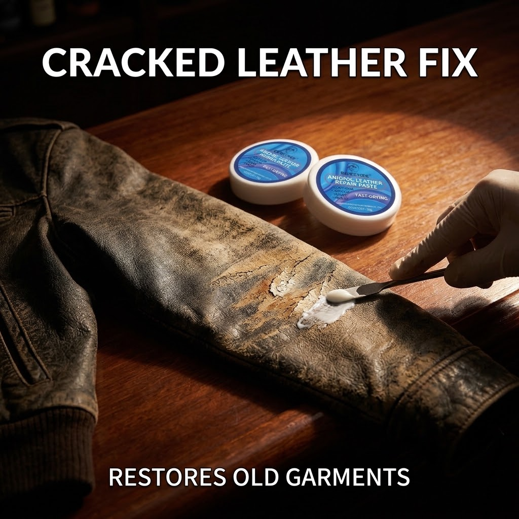 Leather Repair Kit – Multi-Purpose Leather Tear & Scratch Repair for Sofas, Shoes & Bags