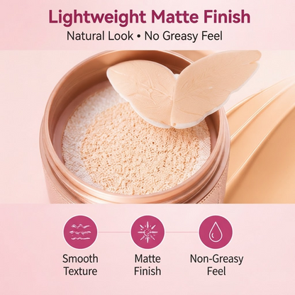 Butterfly Puff Air Cushion Foundation – Waterproof Matte BB Cream