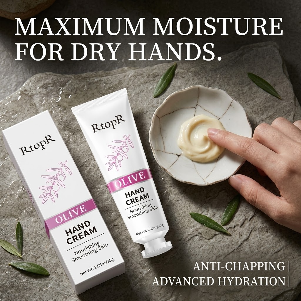 Olive Hand Cream – Nourishing Moisturizer for Dry, Rough & Chapped Hands