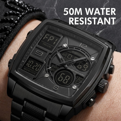 SKMEI 1274 Digital Analog Sports Watch – Durable Plastic Men’s Wristwatch