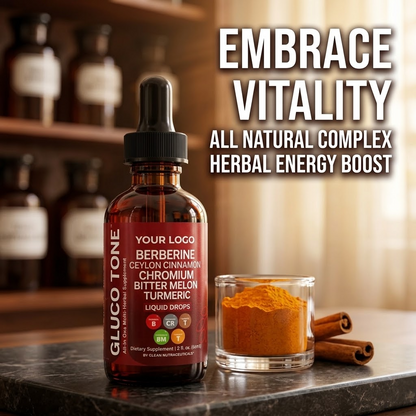 Premium Berberine Liquid Drops – All-in-One Herbal Extract for Metabolic &amp; Digestive Wellness