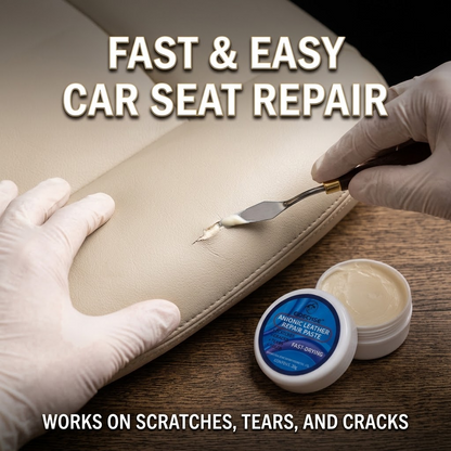 Leather Repair Kit – Multi-Purpose Leather Tear & Scratch Repair for Sofas, Shoes & Bags