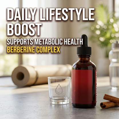 Premium Berberine Liquid Drops – All-in-One Herbal Extract for Metabolic &amp; Digestive Wellness