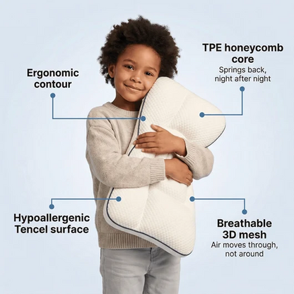 Toddler Breathable Cotton Pillow Soft Comfortable Sleep Pillow