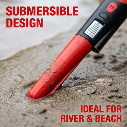 IP68 Handheld Metal Detector – Portable Treasure Hunting & Metal Detection Scanner
