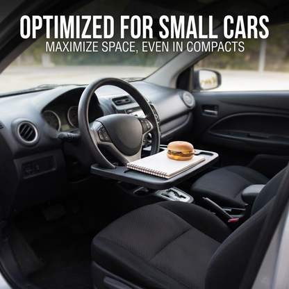 Portable Car Steering Wheel Laptop Desk – Foldable Vehicle Work, Dining & Travel Table