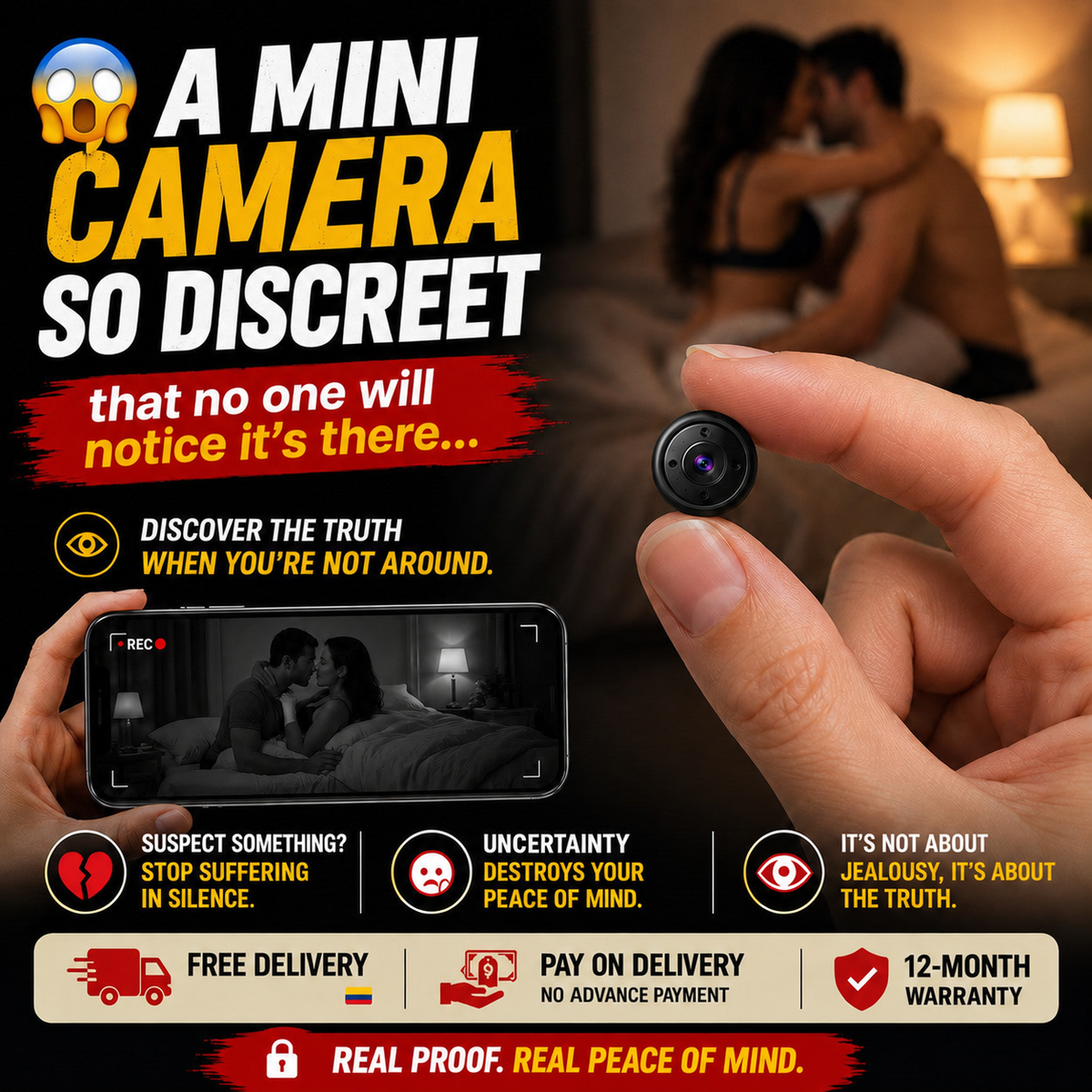 Mini Spy Camera: Discover the TRUTH 📹👀
