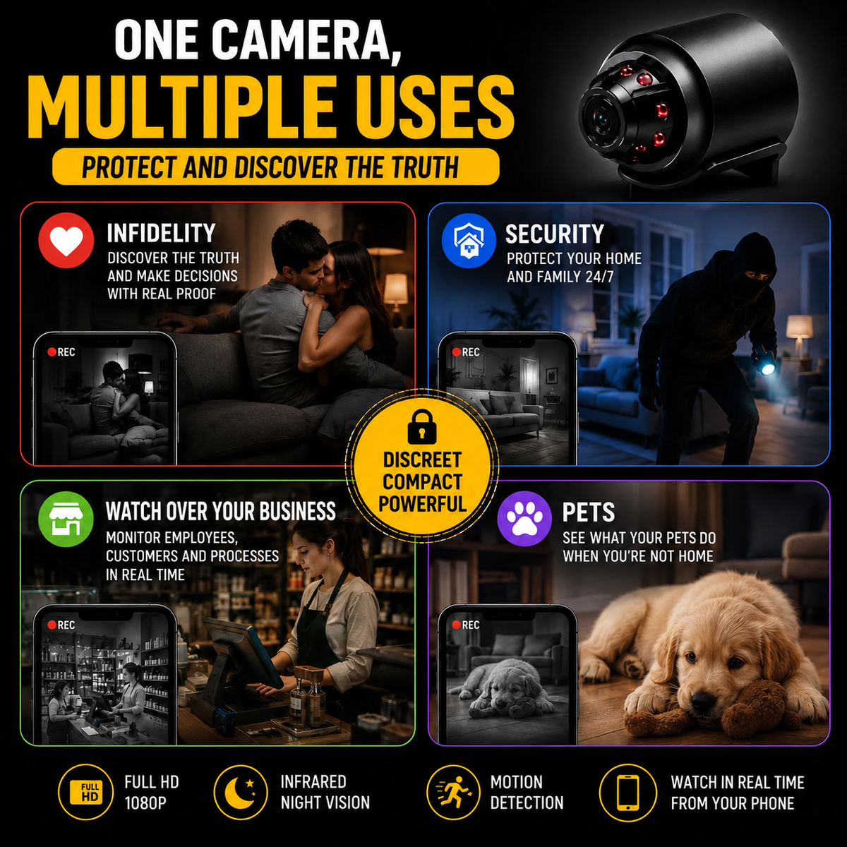 Mini Spy Camera: Discover the TRUTH 📹👀