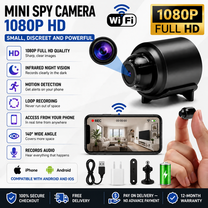 Mini Spy Camera: Discover the TRUTH 📹👀