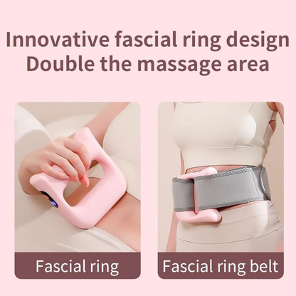 USB Rechargeable Hands-Free Deep Tissue Ring Massager