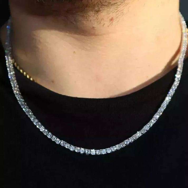 Crystal' Tennis Necklace