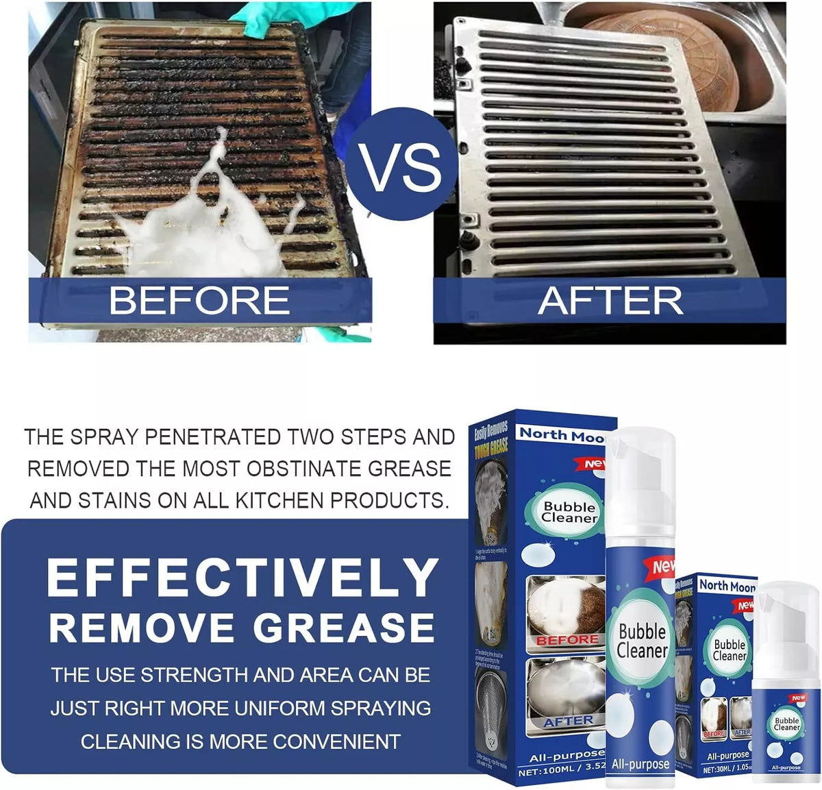 All Purpose Rinse Free Cleaning Spray - 100 g