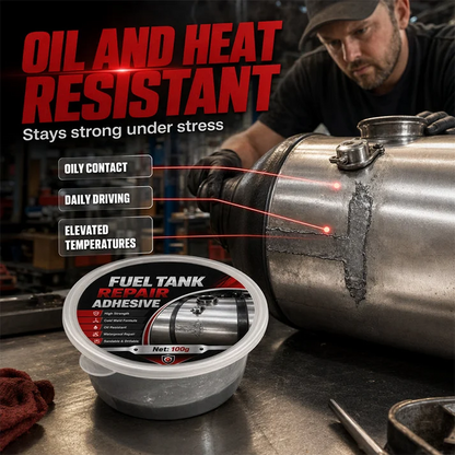Fuel Tank Repair Adhesive – Oil & Fuel Resistant Leak Sealing Compound
