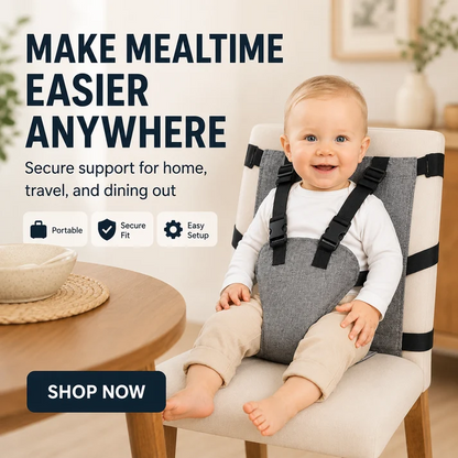 Baby Chair Harness Strap – 5-Point Safety & Travel-Ready Design
